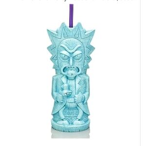 Geeki Tikis Rick and Morty Plastic Tumbler Blue